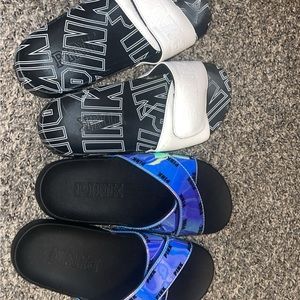 PINK women’s slides